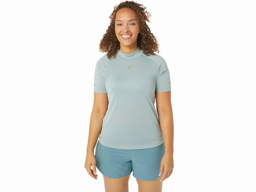 SnagFreeKnit Asics Women's Nagino Run SS Top