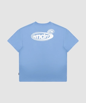 WNDRR Reflex Box Fit Tee (Air Blue) Flexible Fabric Blend SnagFree Surface