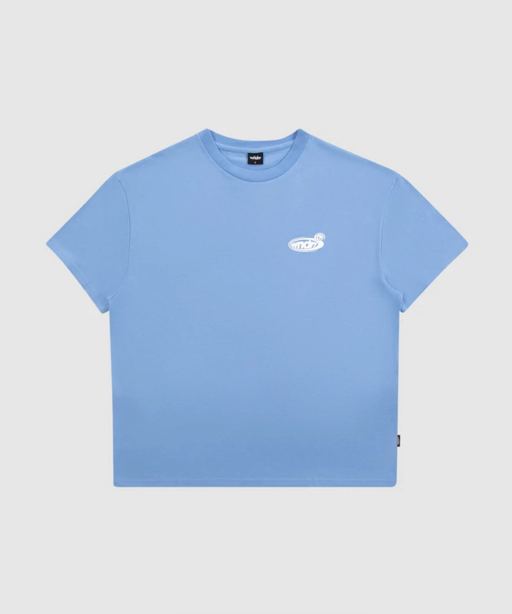 WNDRR Reflex Box Fit Tee (Air Blue) DoubleLayered