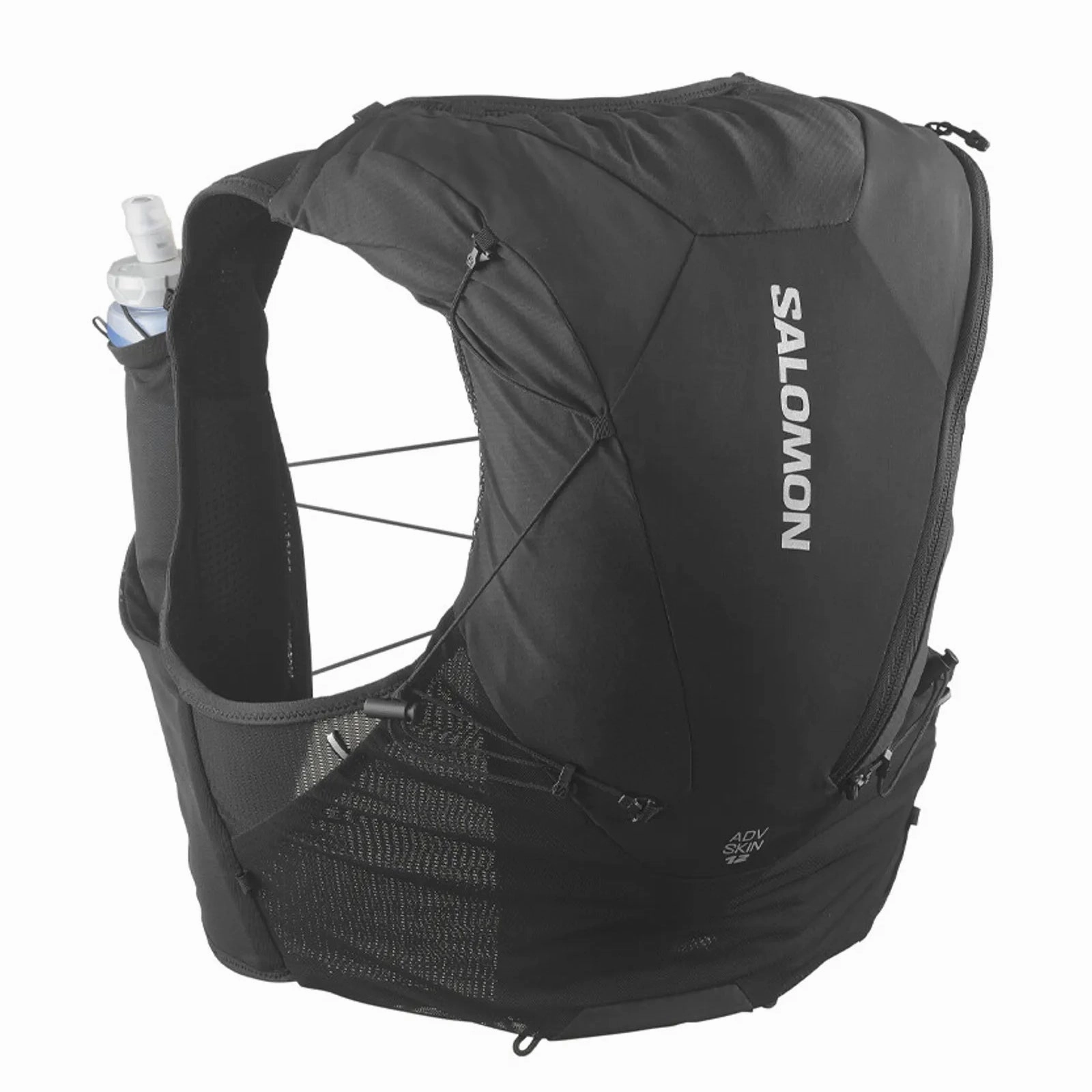 Advance Skin 12 Set Running Vest Black Polyester Material