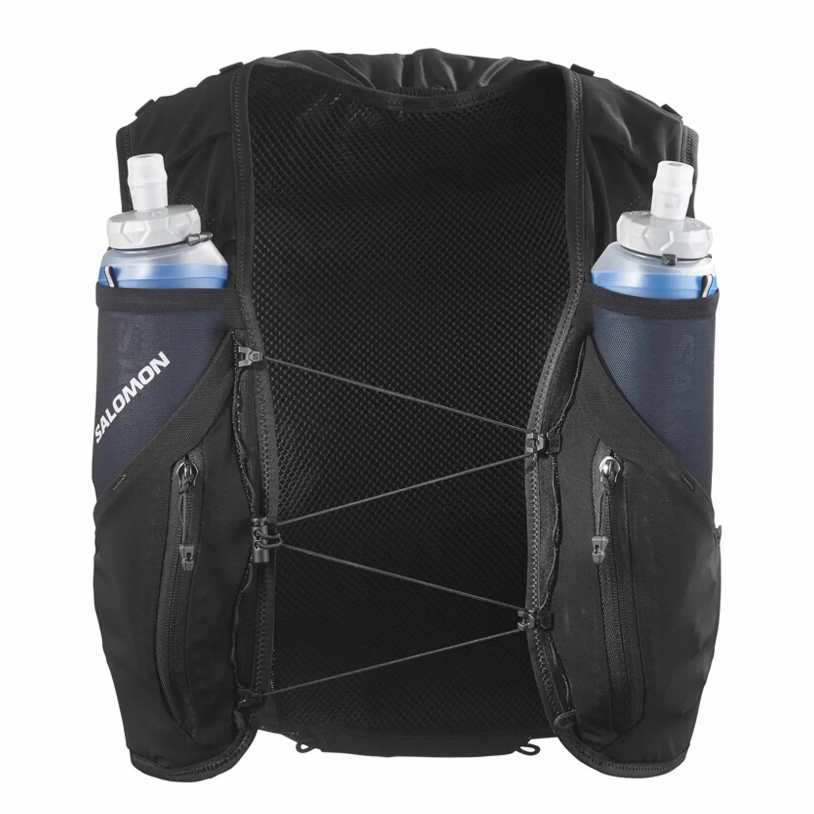 Advance Skin 12 Set Running Vest Black Flexible Armholes worse