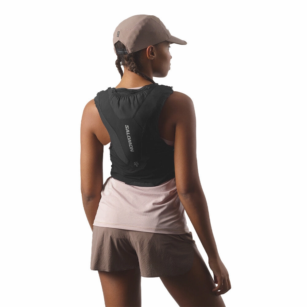 Bonded Seam Technology mix Advance Skin 5 Set Running Vest Black