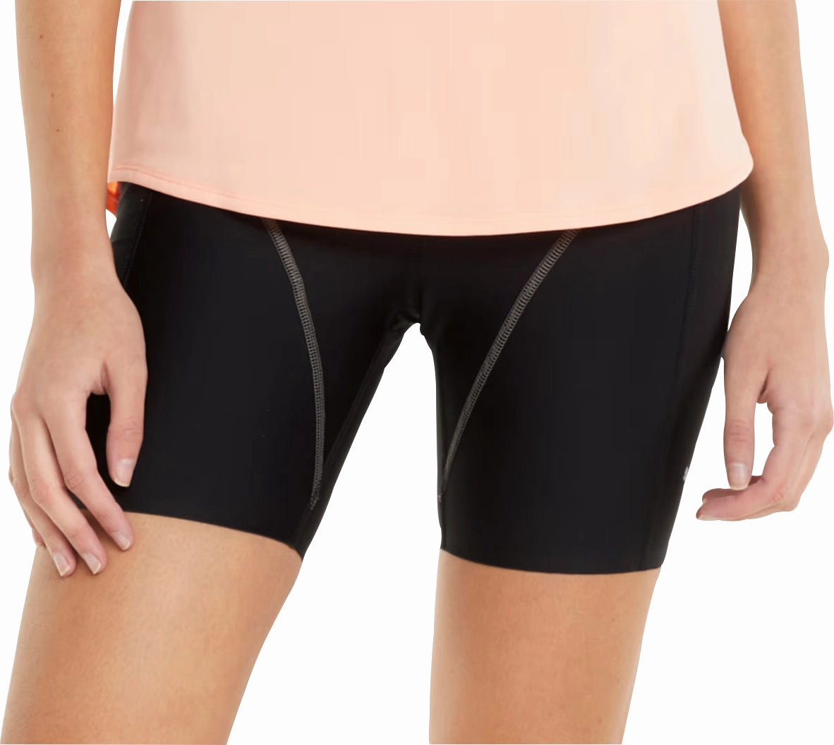 Street Ready Puma Marathon 6 Inch Womens Short Running Tights - Black