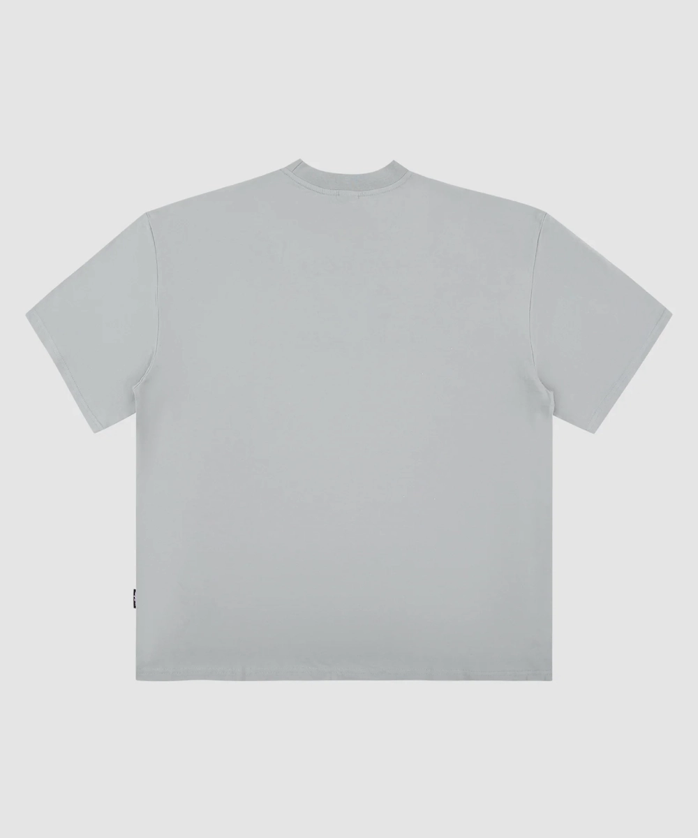 WNDRR Soho Club Tee (Cement Grey) Vegan Mood