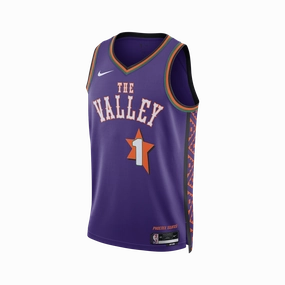 Air Force Nike Dri-FIT NBA 2024/25 City Edition Swingman Jersey - Devin Booker Phoenix Suns