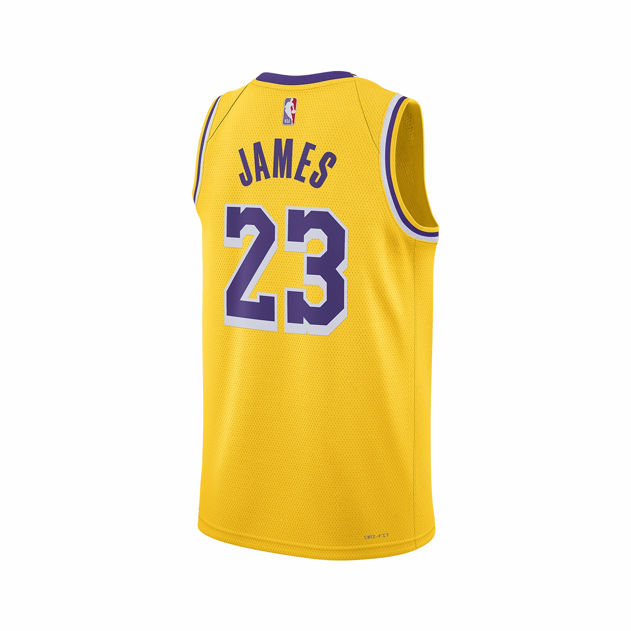 Moisture Lock Layer Nike Dri-FIT NBA Icon Edition Swingman Jersey - LeBron James Angeles Lakers