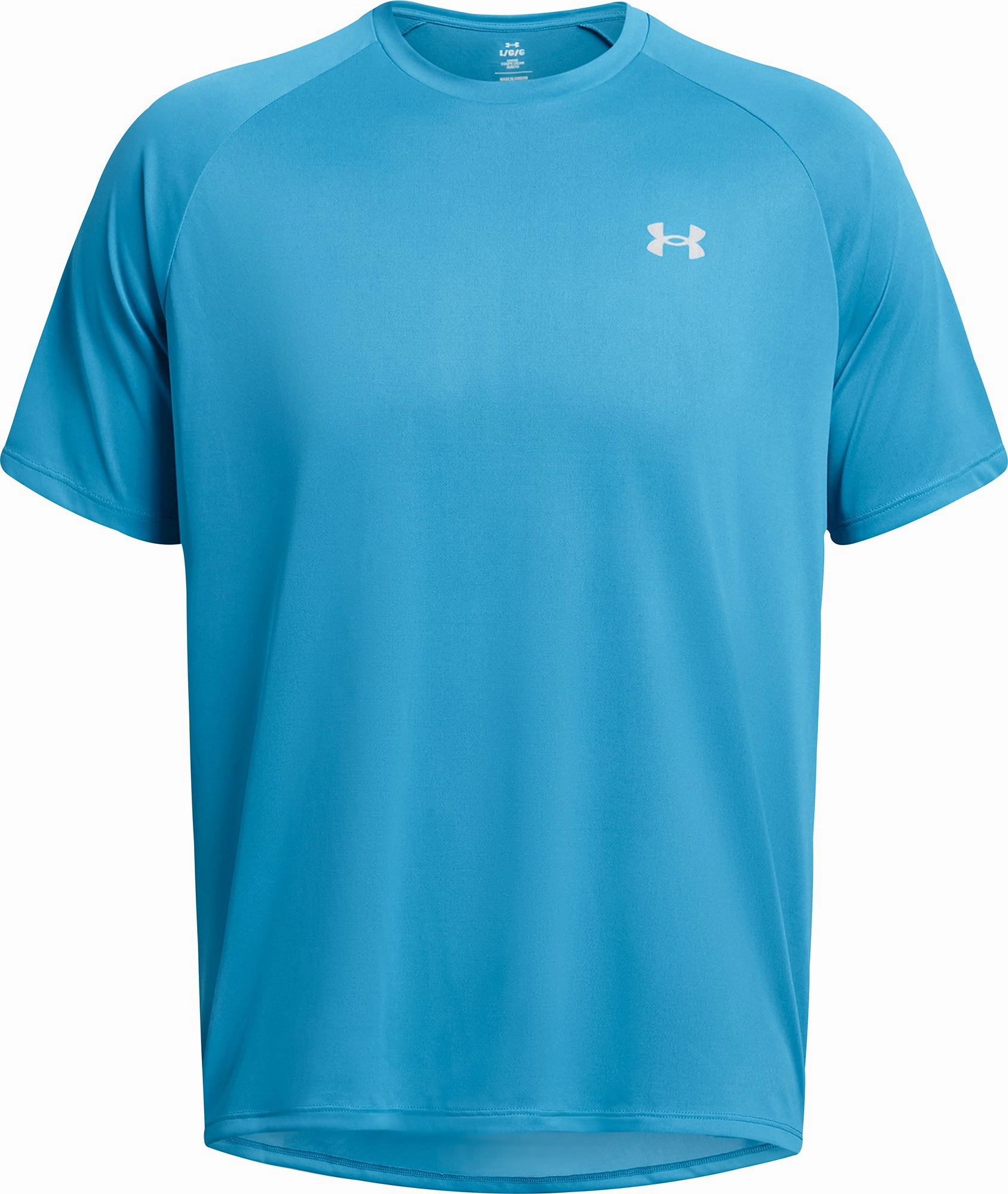 Under Armour Tech Reflective Short Sleeve Mens Running Top - Blue Comfort Apparel coordinate with other items