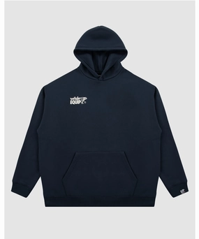 Young Edge Airtight Zipper WNDRR Equip Hood Sweat (Navy)