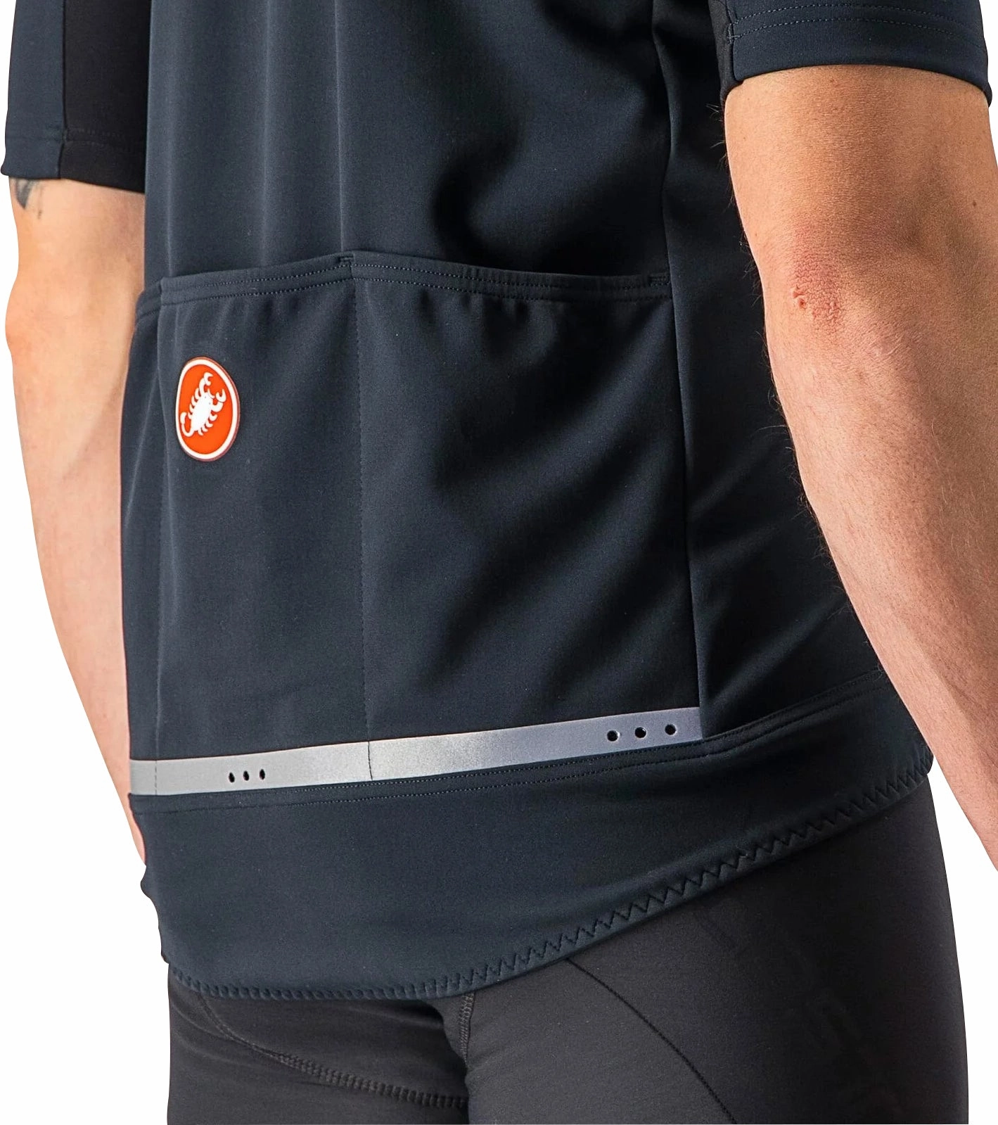 Castelli Gabba RoS 2 Short Sleeve Mens Cycling Jersey - Black Fleece