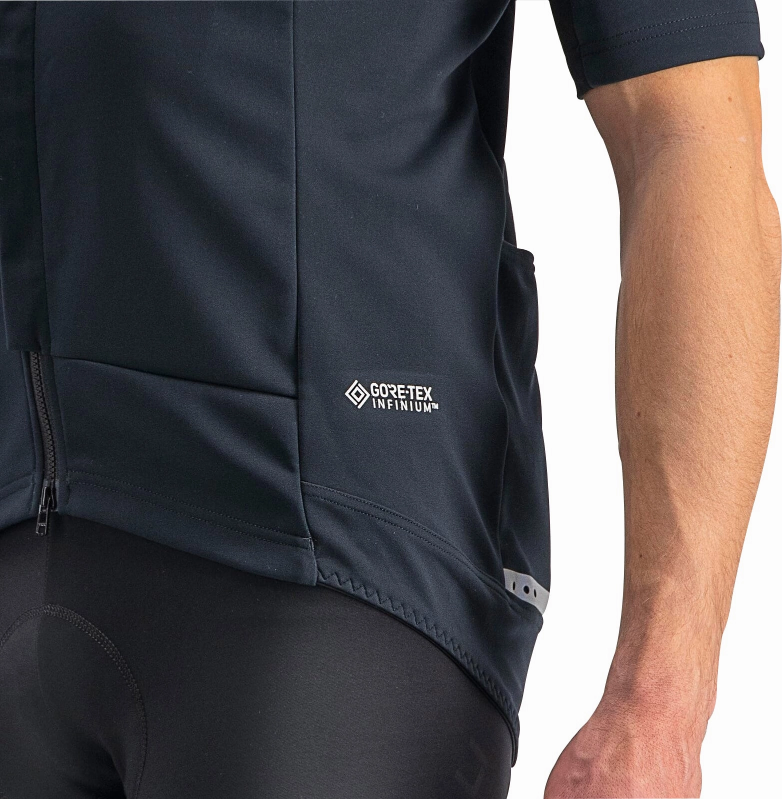 Quick Dry Inner Layer Castelli Gabba RoS 2 Short Sleeve Mens Cycling Jersey - Black