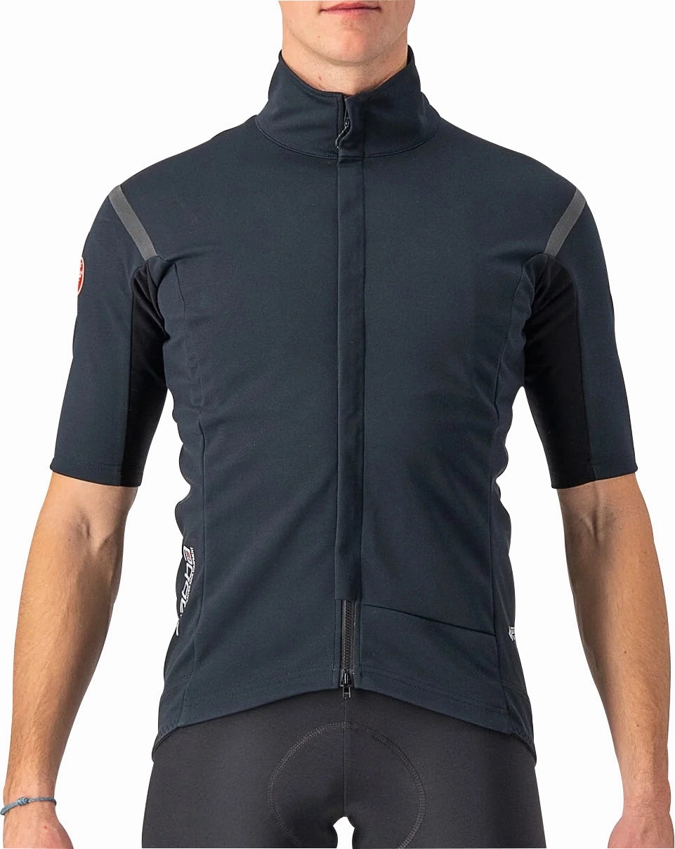 Castelli Gabba RoS 2 Short Sleeve Mens Cycling Jersey - Black Cross Ventilation Matrix