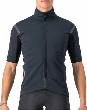 Castelli Gabba RoS 2 Short Sleeve Mens Cycling Jersey - Black Cross Ventilation Matrix