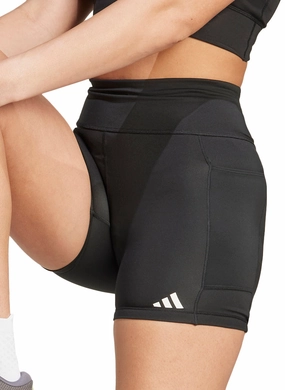 Pastel Colors adidas Own The Run 5 Inch Womens Short Running Tights - Black