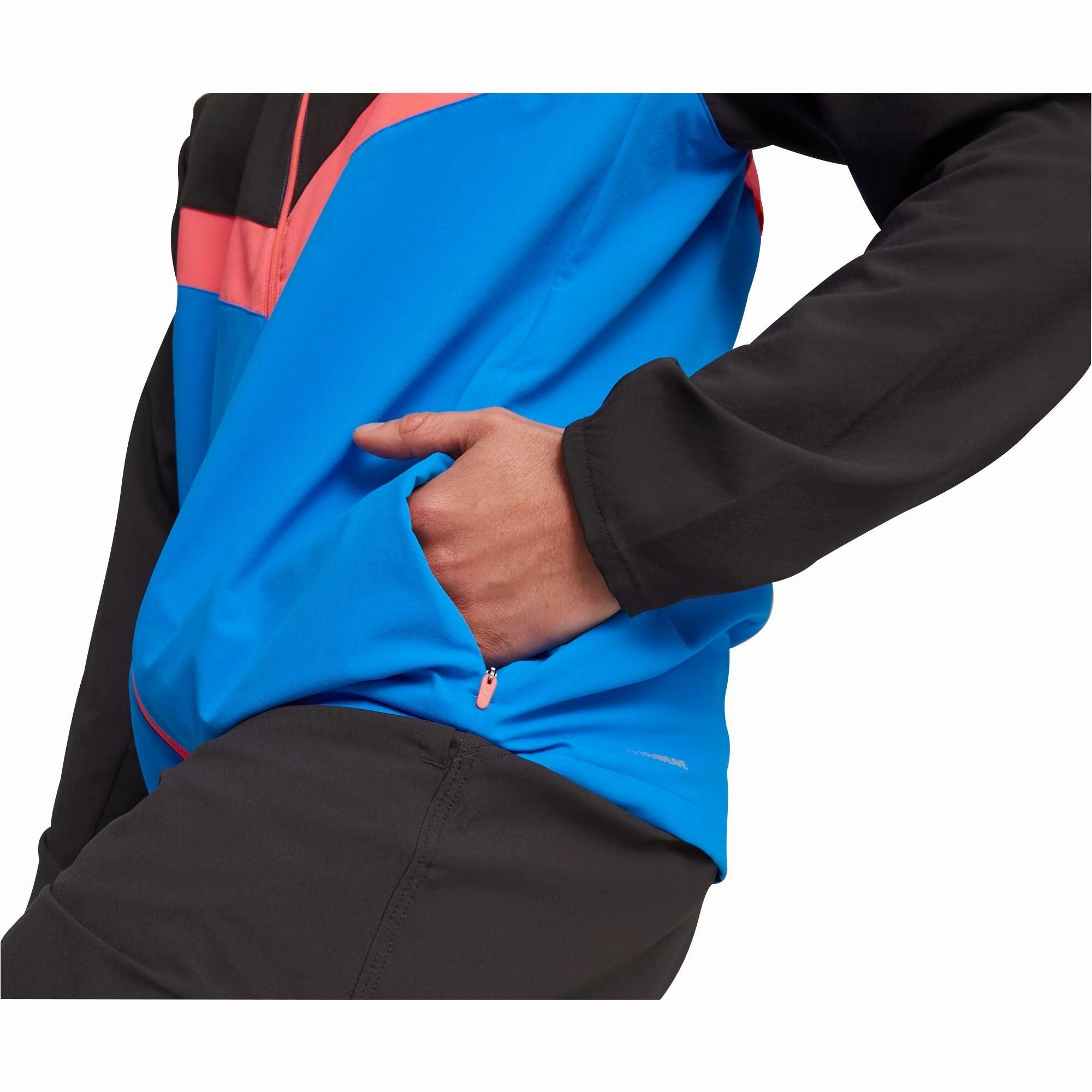 Child All Season Puma Ultraweave Mens Running Jacket - Blue