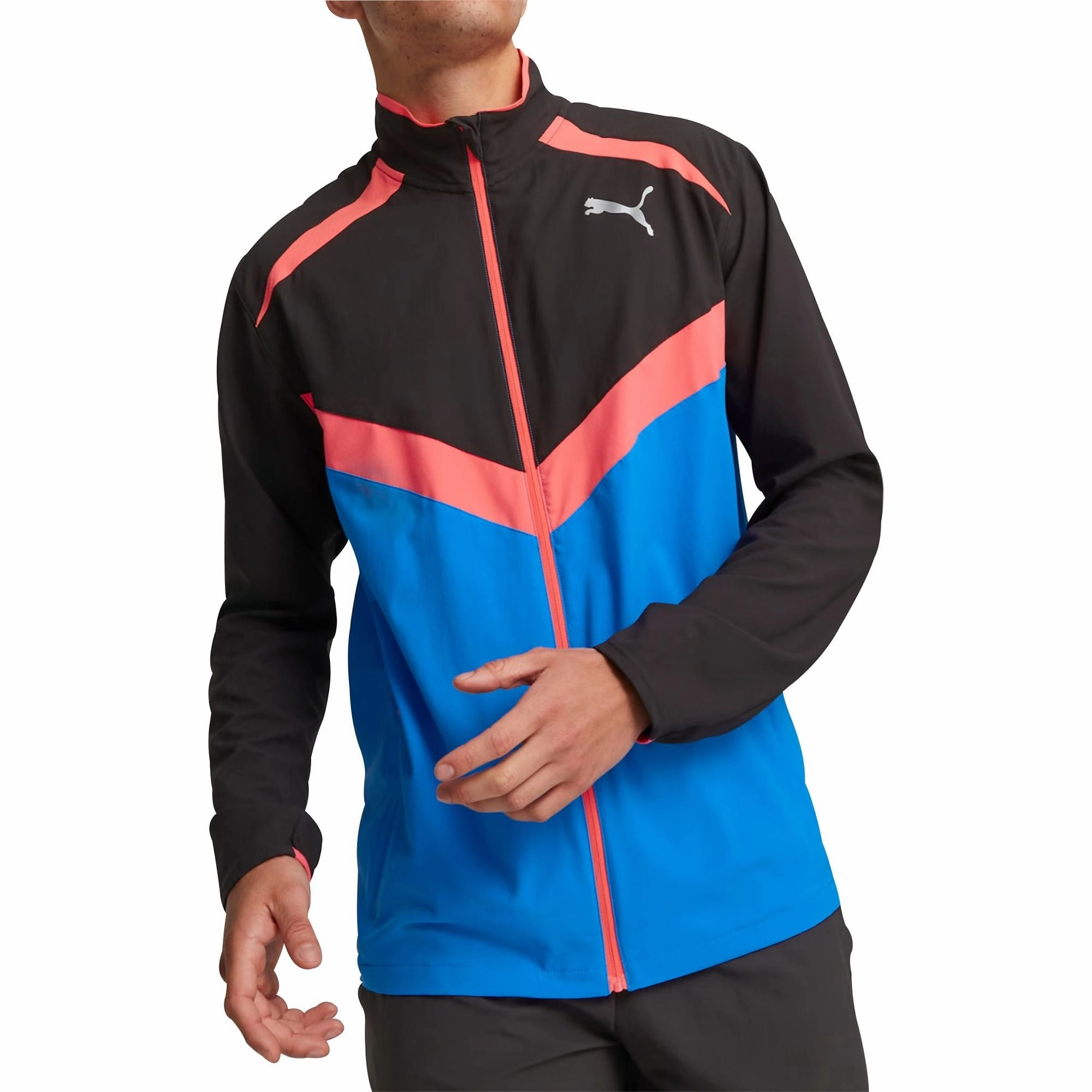 One-of-a-kind Puma Ultraweave Mens Running Jacket - Blue