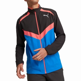 Puma Ultraweave Mens Running Jacket - Blue Agree Recover