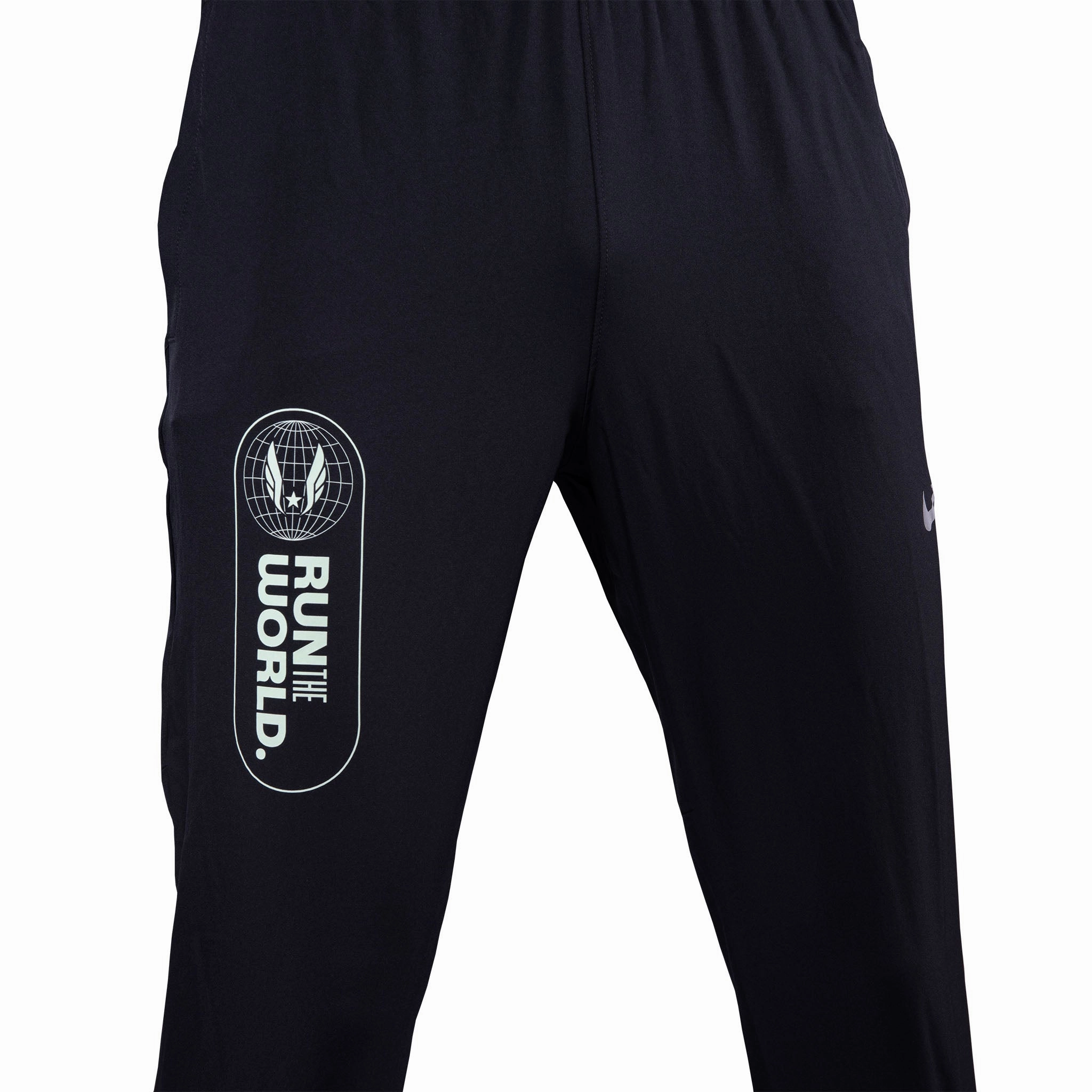 Nike USATF Challenger Men's Dri-FIT Woven Running Pants Abrasion Resistant Surface