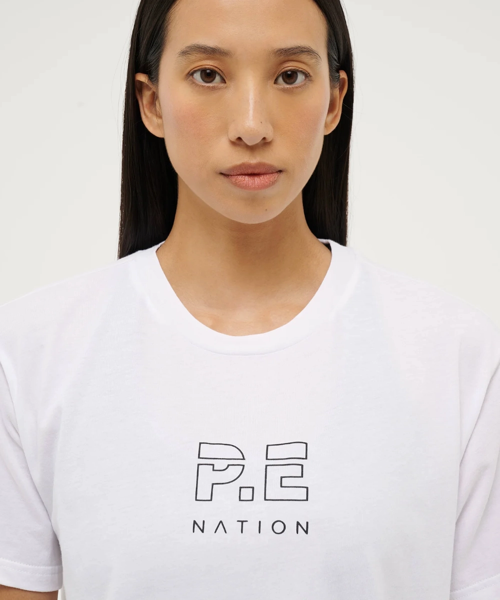 P.E Nation Heads Up Tee (Optic White) Zero Core