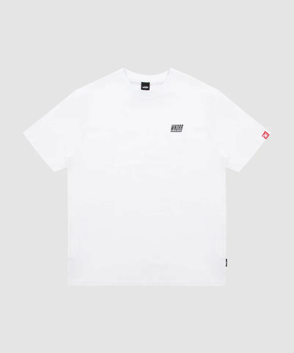 Fresh Glow Fashion Core WNDRR Italic Box Fit Tee (White)