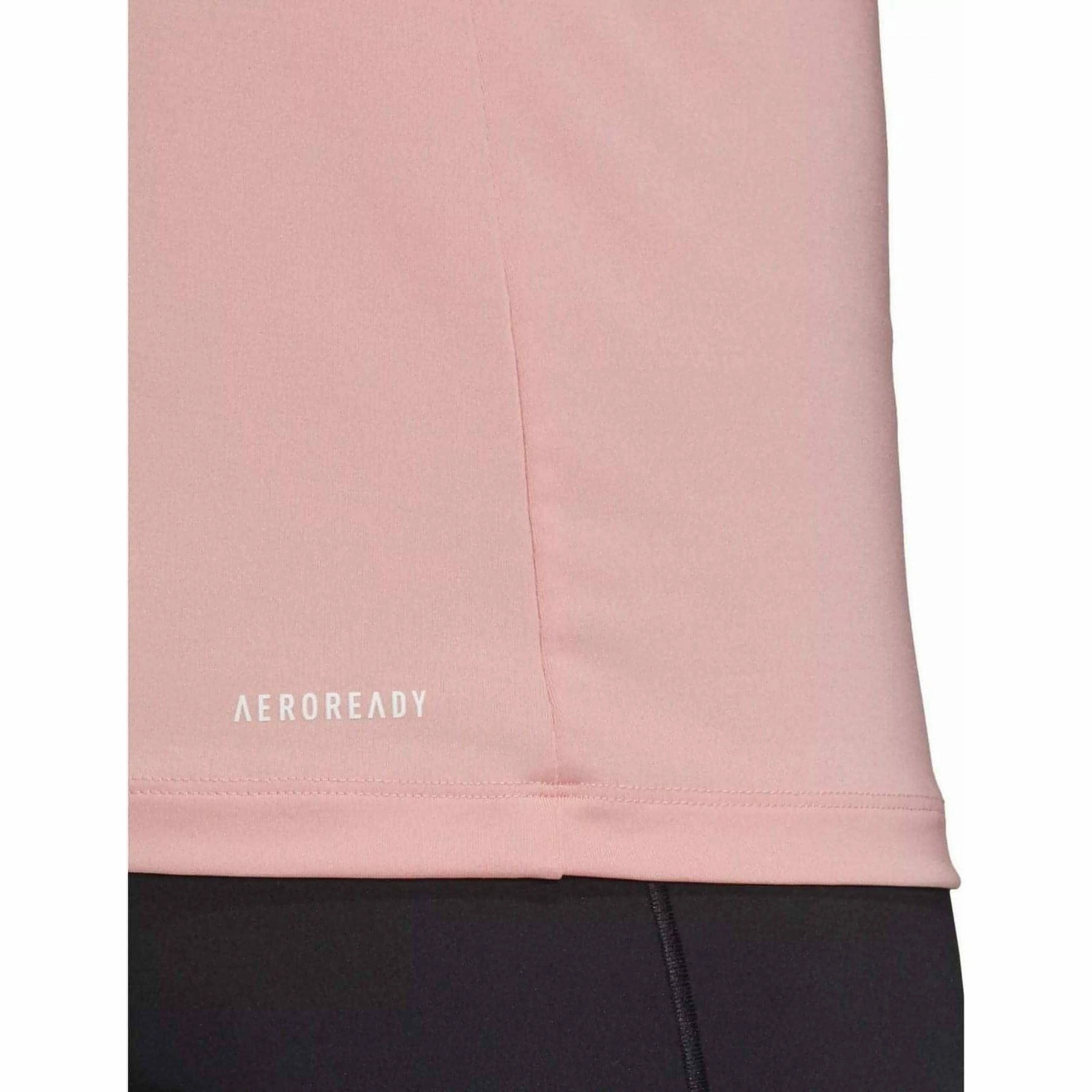 WaterRepellent Surface adidas Badge Of Sport Womens Training Vest Tank Top - Pink
