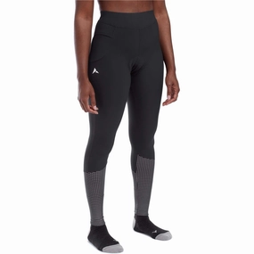 Recycled fibers TouchscreenCompatiblePockets Altura Nightvision DWR Womens Cycling Tights - Black