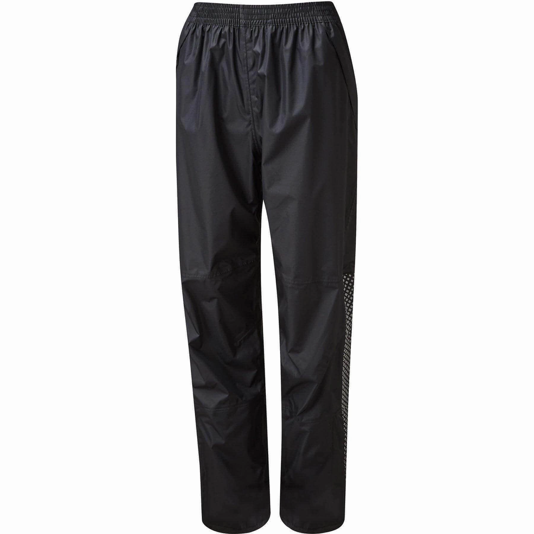 HiddenPockets ripstop fabric Altura Nightvision Waterproof Womens Cycling Over Trousers - Black