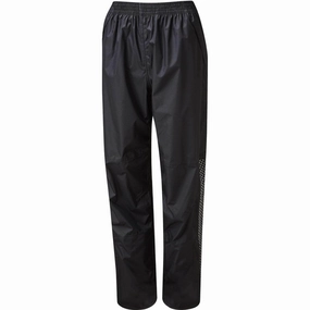 HiddenPockets ripstop fabric Altura Nightvision Waterproof Womens Cycling Over Trousers - Black