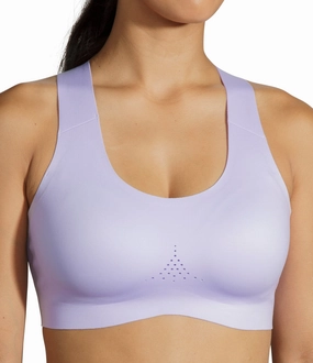 Reinforced Stress Points Brooks Dare Crossback 2.0 Womens Sports Bra - Purple