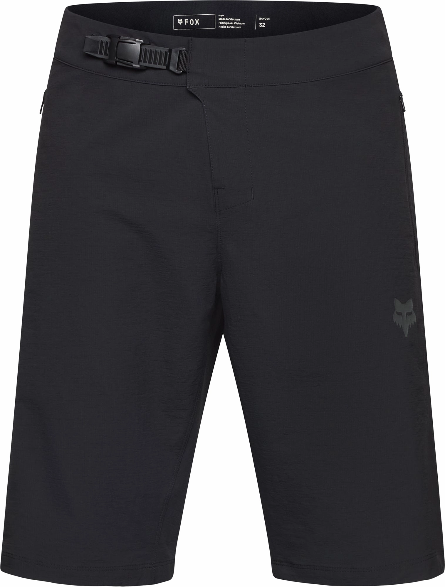 MultiDirectionalMobility Fox Ranger Lined Mens Cycling Shorts - Black