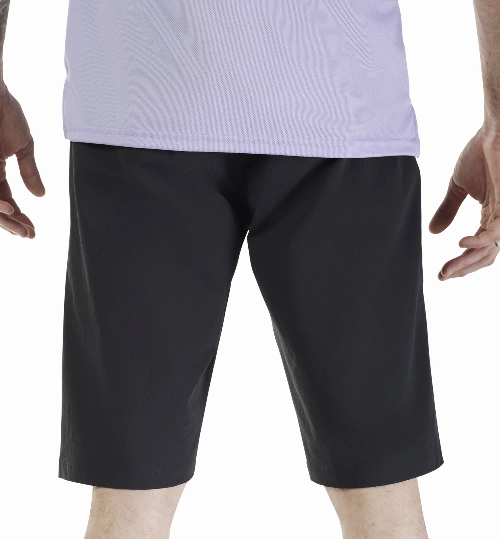 Breathable Design Fox Ranger Lined Mens Cycling Shorts - Black
