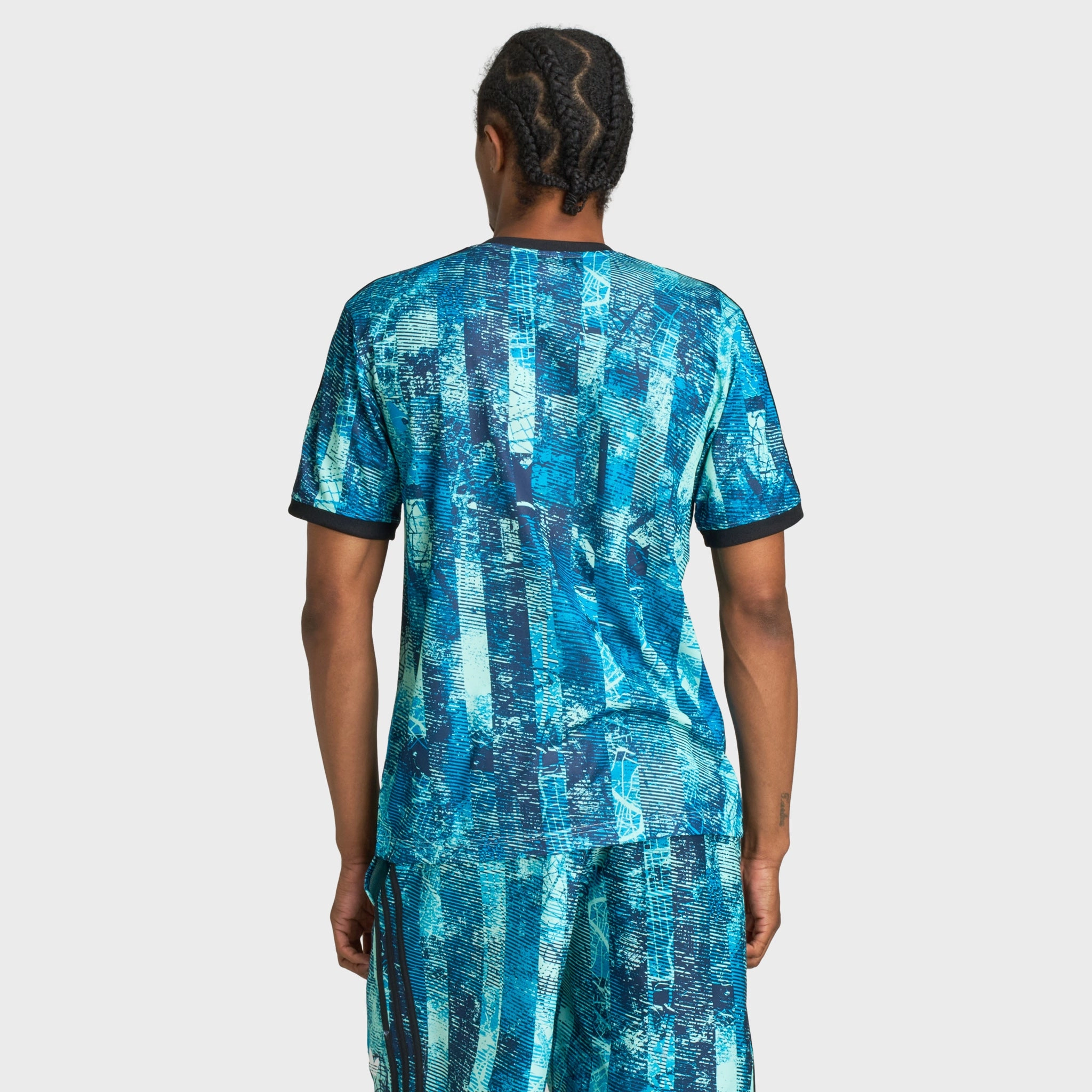 Desert - suitable Amphibious adidas FTB All Over Print T-Shirt Multicolour / Clear Mint