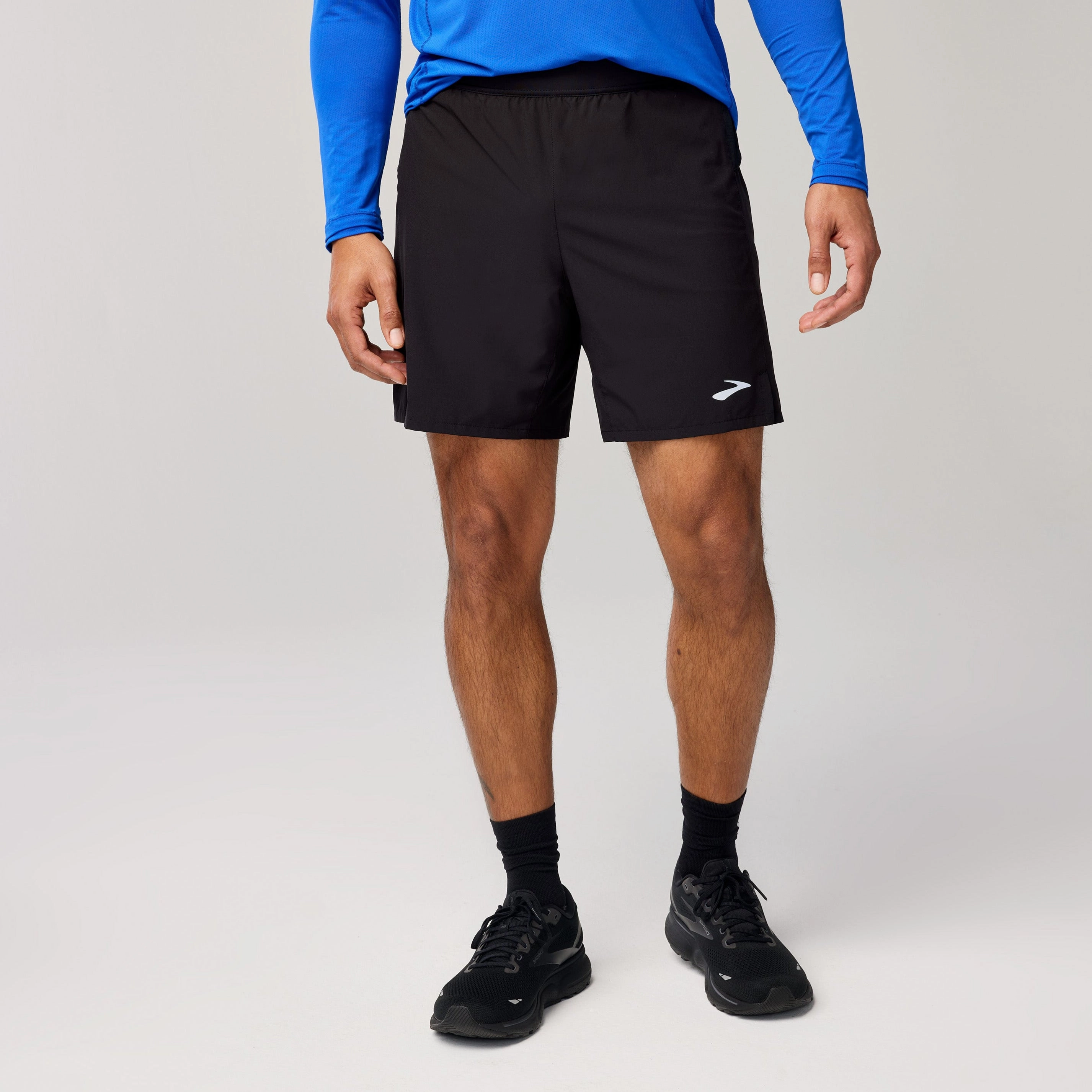 dress shorts garden work Brooks Men's Journey 7" 2-in-1 Short