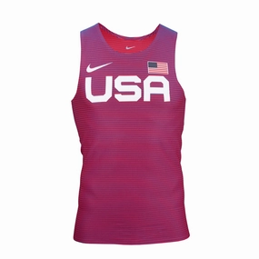 Yarn Dyed Colorfastness Everyday Fresh Nike Team USA Men's Muscle Tank