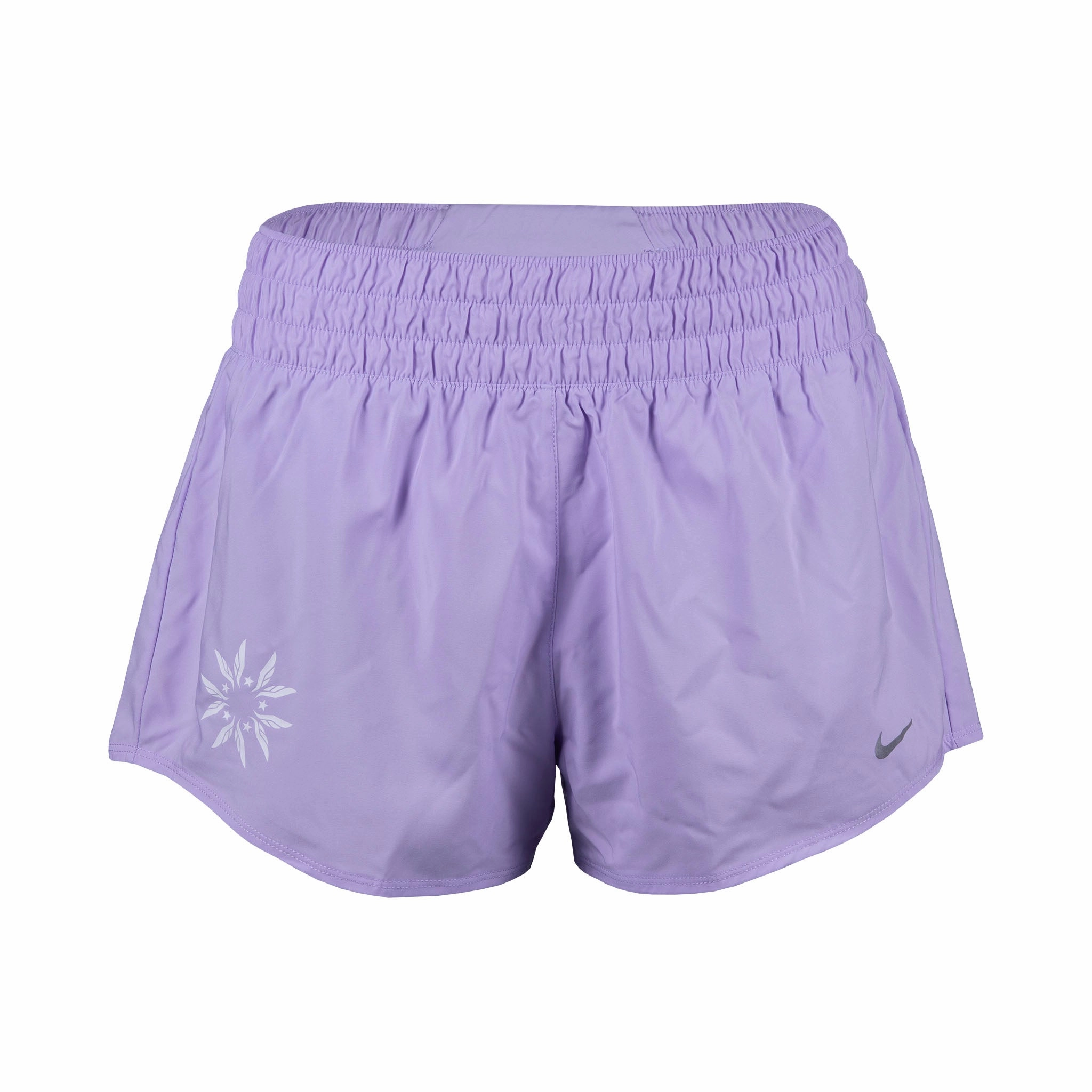 kids wear Ergonomic Pattern Cutting Nike USATF Women's Dri-FIT Mid-Rise 3" Brief-Lined Shorts