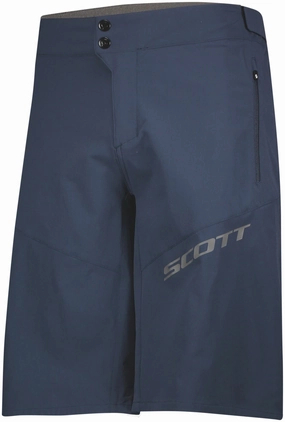 Scott Endurance Loose Fit Padded Mens Cycling Shorts - Blue UltraStretch