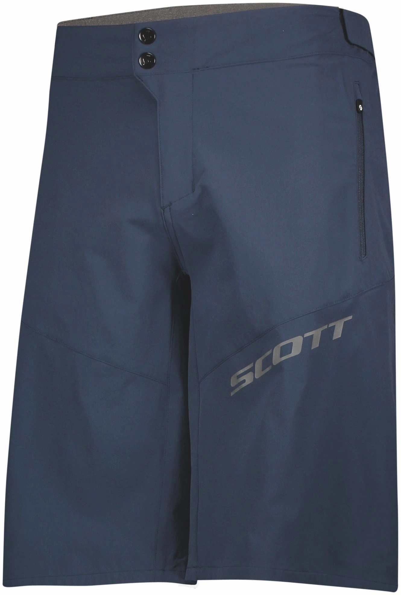 Scott Endurance Loose Fit Padded Mens Cycling Shorts - Blue Sporty Style
