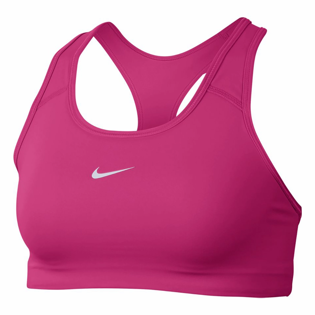 Orange sports apparel Easy Band Nike Dri-FIT Swoosh Bra