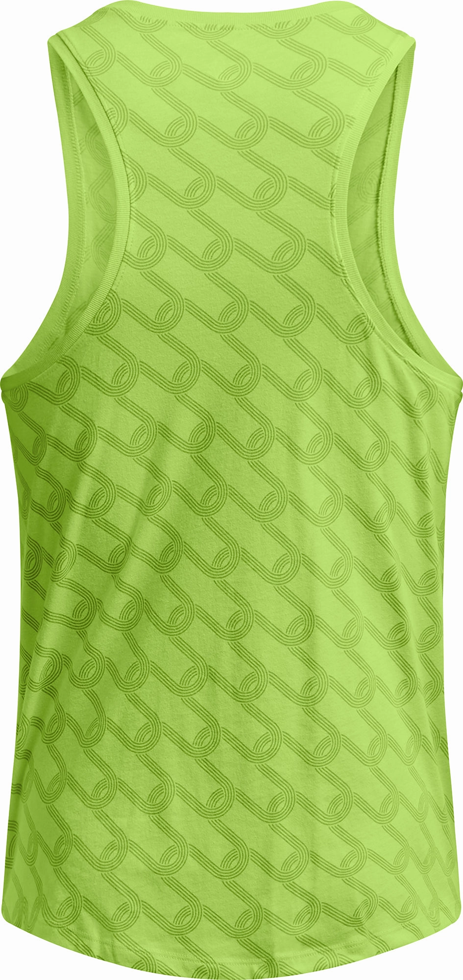 Under Armour Run Anywhere Mens Running Vest - Green sufficient Subtle pattern