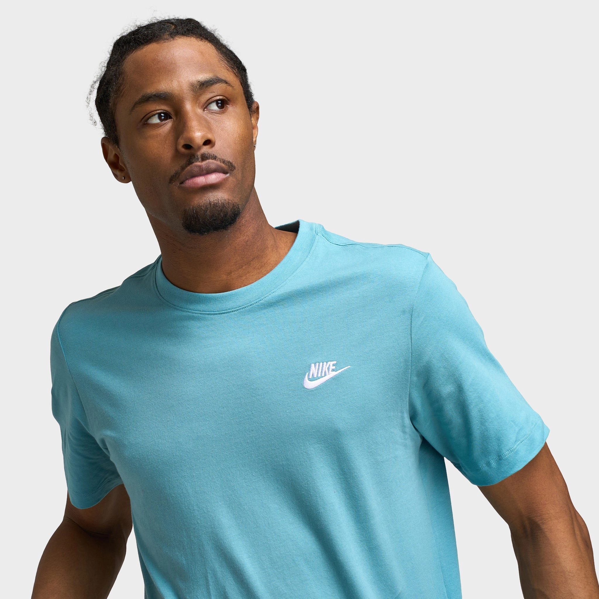 Nike Sportswear Club T-Shirt / Denim Turq Support - providing