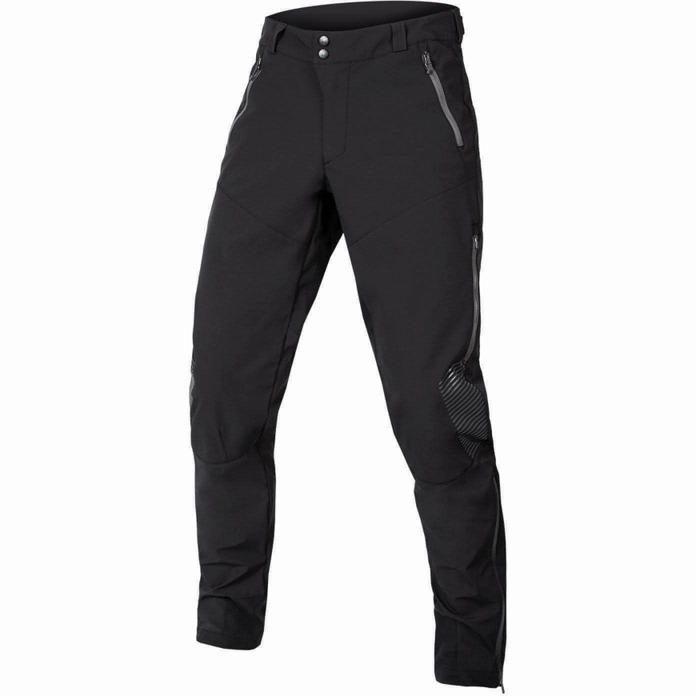 Tear Resistant Snag Proof Fabric Endura MT500 Spray Mens Cycling Trousers - Black
