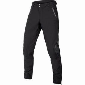 Endura MT500 Spray Mens Cycling Trousers - Black SlimFit PermeableCloth