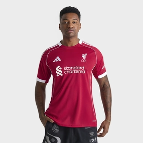 adidas Liverpool 25/26 Home Jersey / Strawberry Red Anti Odor Technology
