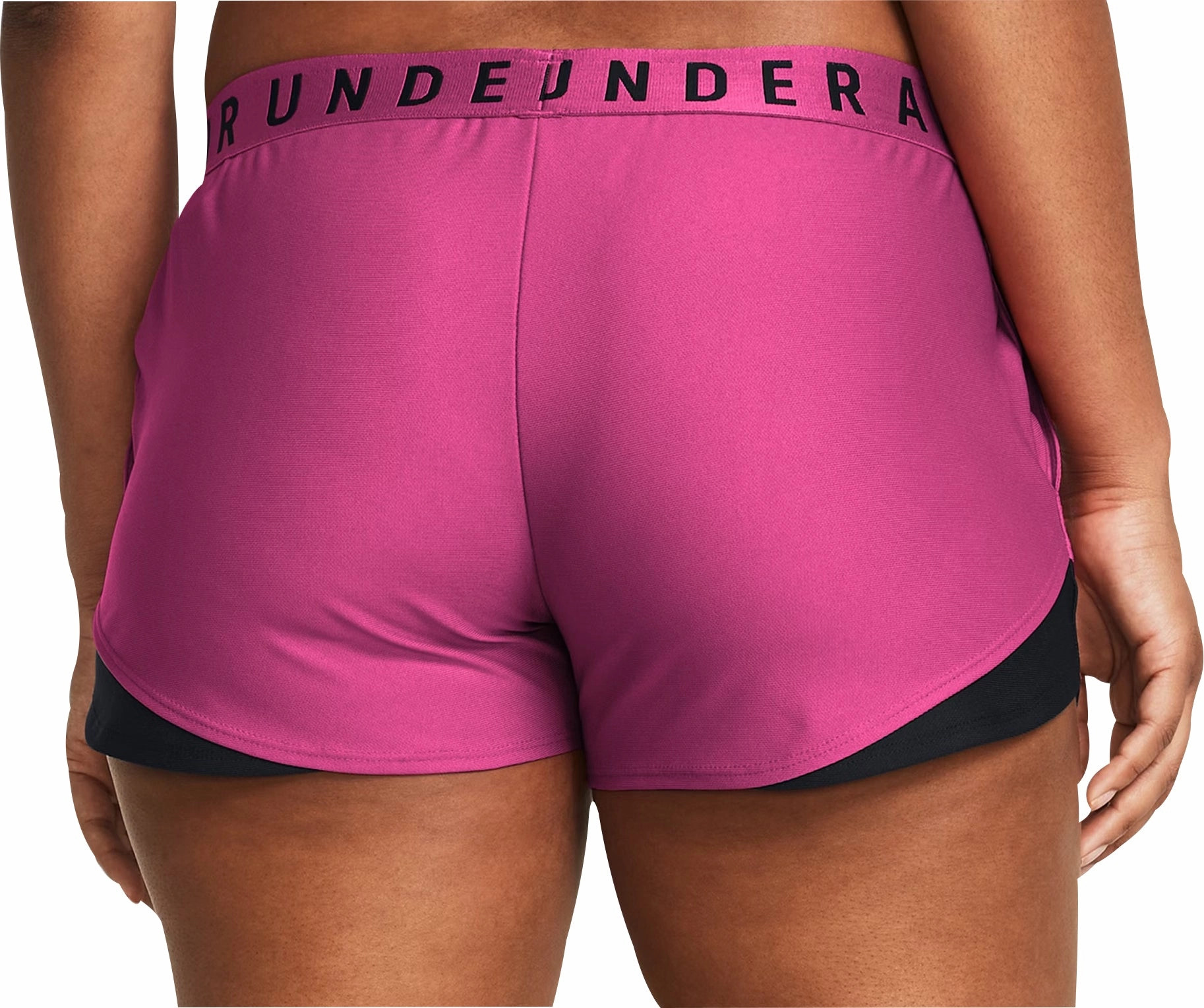 Under Armour Play Up 3.0 Womens Running Shorts - Pink slim fit Contemporary Design