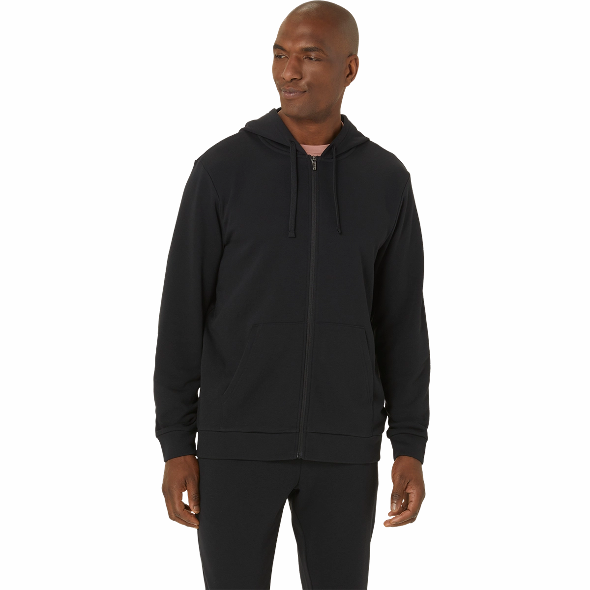 Asics Sweat Full Zip Hoodie Recycled Polyester