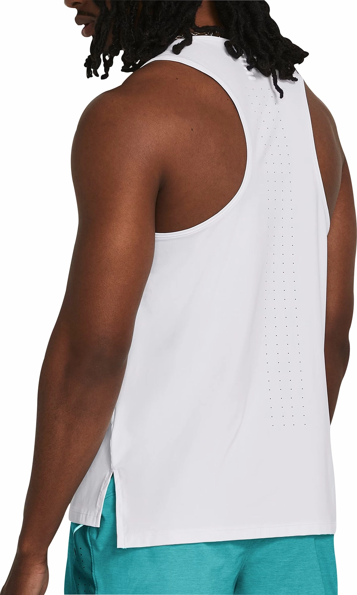 Under Armour Launch Elite Mens Running Vest - White New great for fall