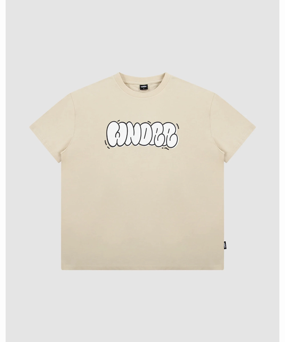 WNDRR Bliss Box Fit Tee (Tan) Prince Core