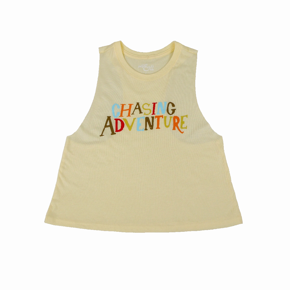 Sun Protection Fabric Pep & BB Racerback Crop Tank
