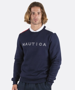 Nautica Madden Sweatshirt (Dark Navy) Skin Hug