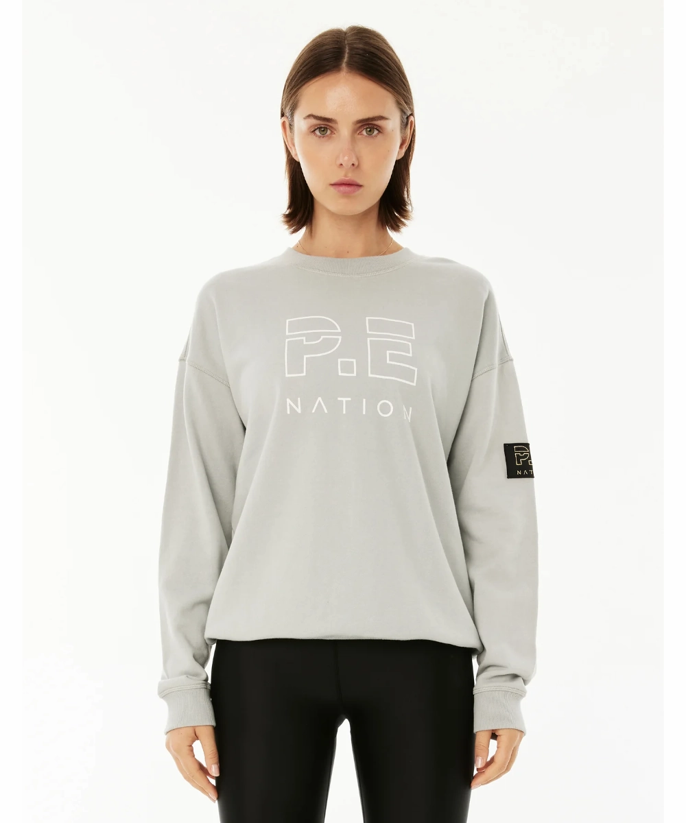 Matte Tone Inner Glow P.E Nation Heads Up Sweat (High Rise)