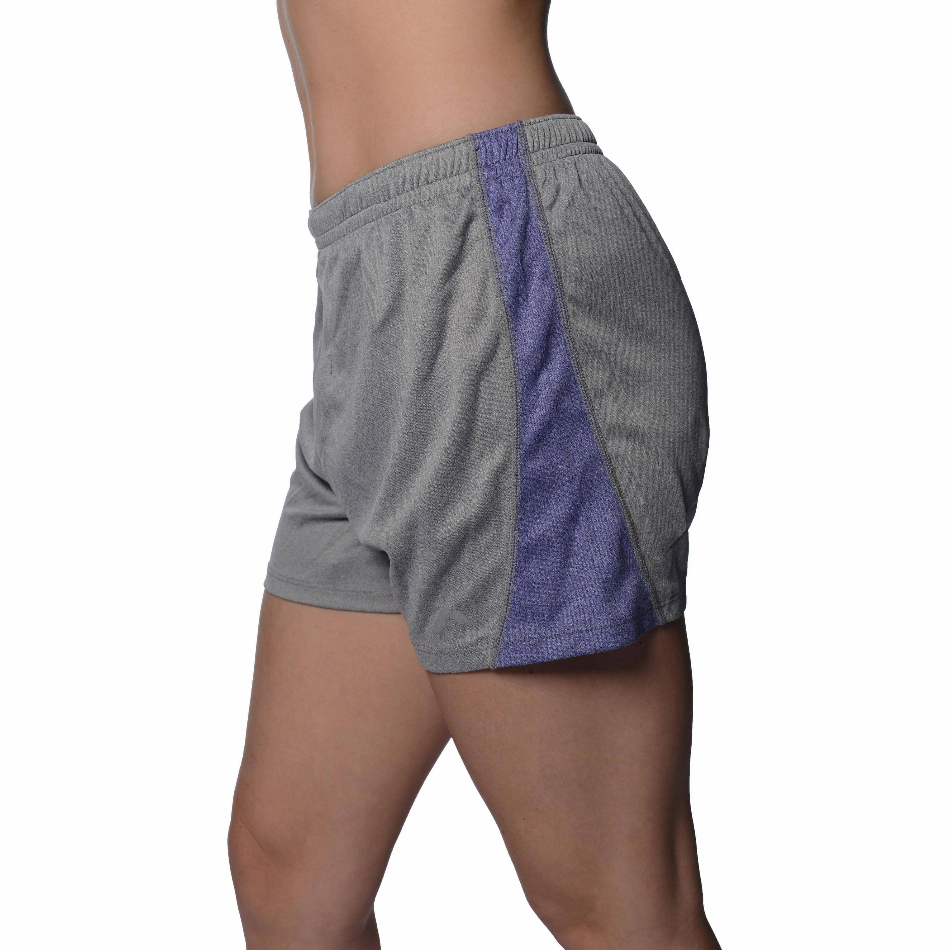 LayeredInsulation Ultimate Comfort More Mile Jersey Womens Training Shorts - Grey